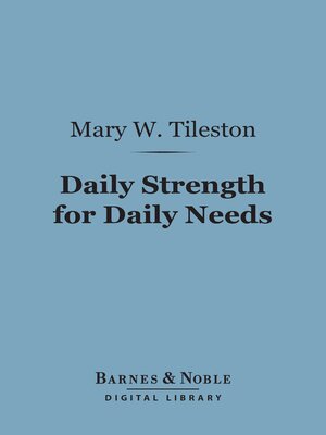 cover image of Daily Strength for Daily Needs (Barnes & Noble Digital Library)